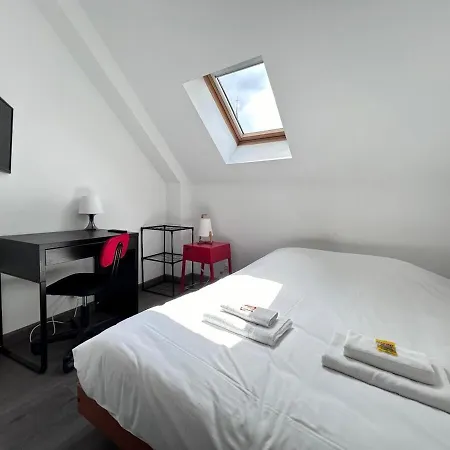 Apartment Super 5 Avec 4 Sdb Pres Du Centre Et Gare Reims