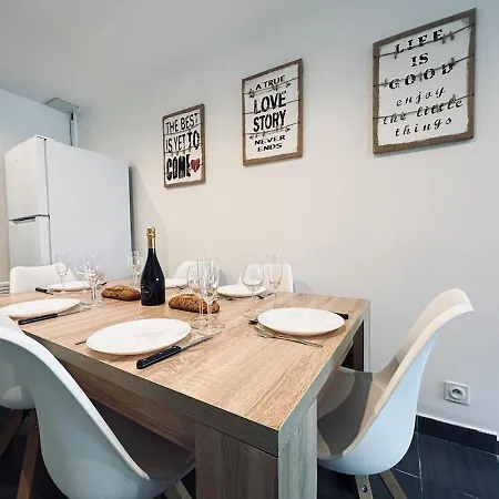 Super 5 Avec 4 Sdb Près Du Centre Et Gare Appartement Reims