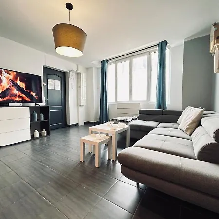 Super 5 Avec 4 Sdb Pres Du Centre Et Gare Διαμέρισμα *