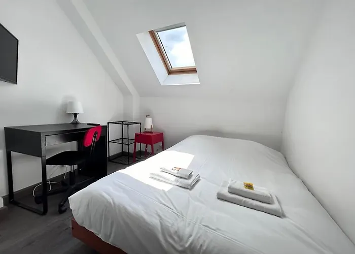 Апартаменты Super 5 Avec 4 Sdb Pres Du Centre Et Gare Реймс