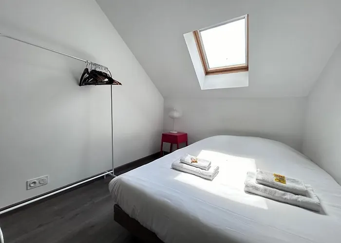 Super 5 Avec 4 Sdb Pres Du Centre Et Gare Апартаменты